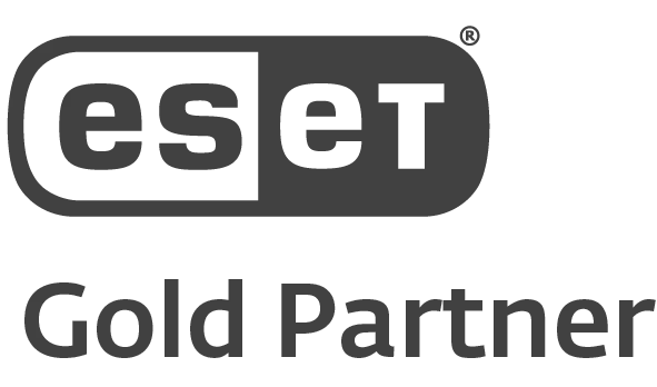 Logo: eset, Gold Partner